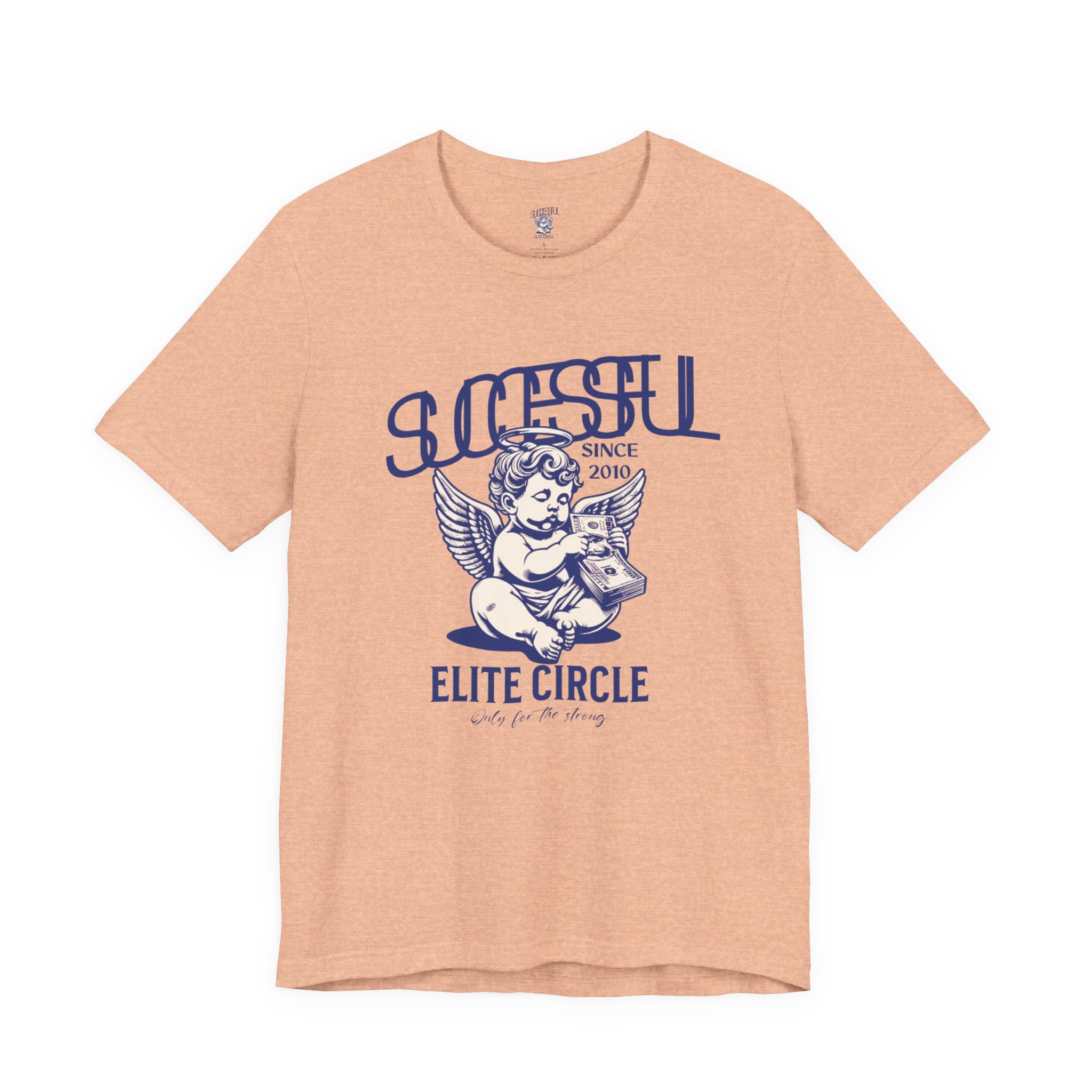 Elite Circle Angel Tee — Successful Since 2010 Graphic T-Shirt
