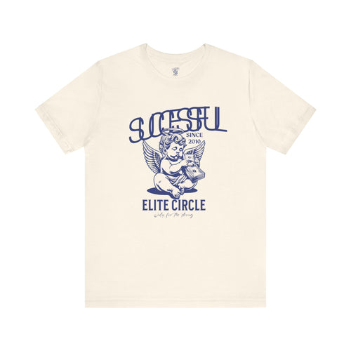 Elite Circle Angel Tee — Successful Since 2010 Graphic T-Shirt