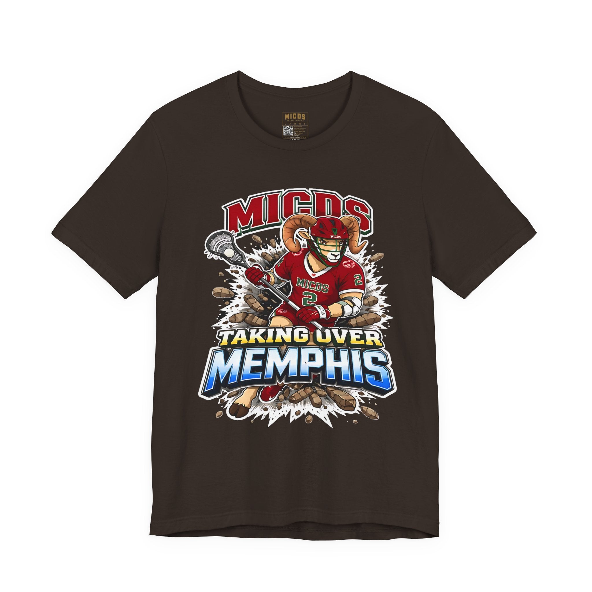 Limited Edition Taking Over Memphis Lacrosse Tee — MICDS Team Shirt