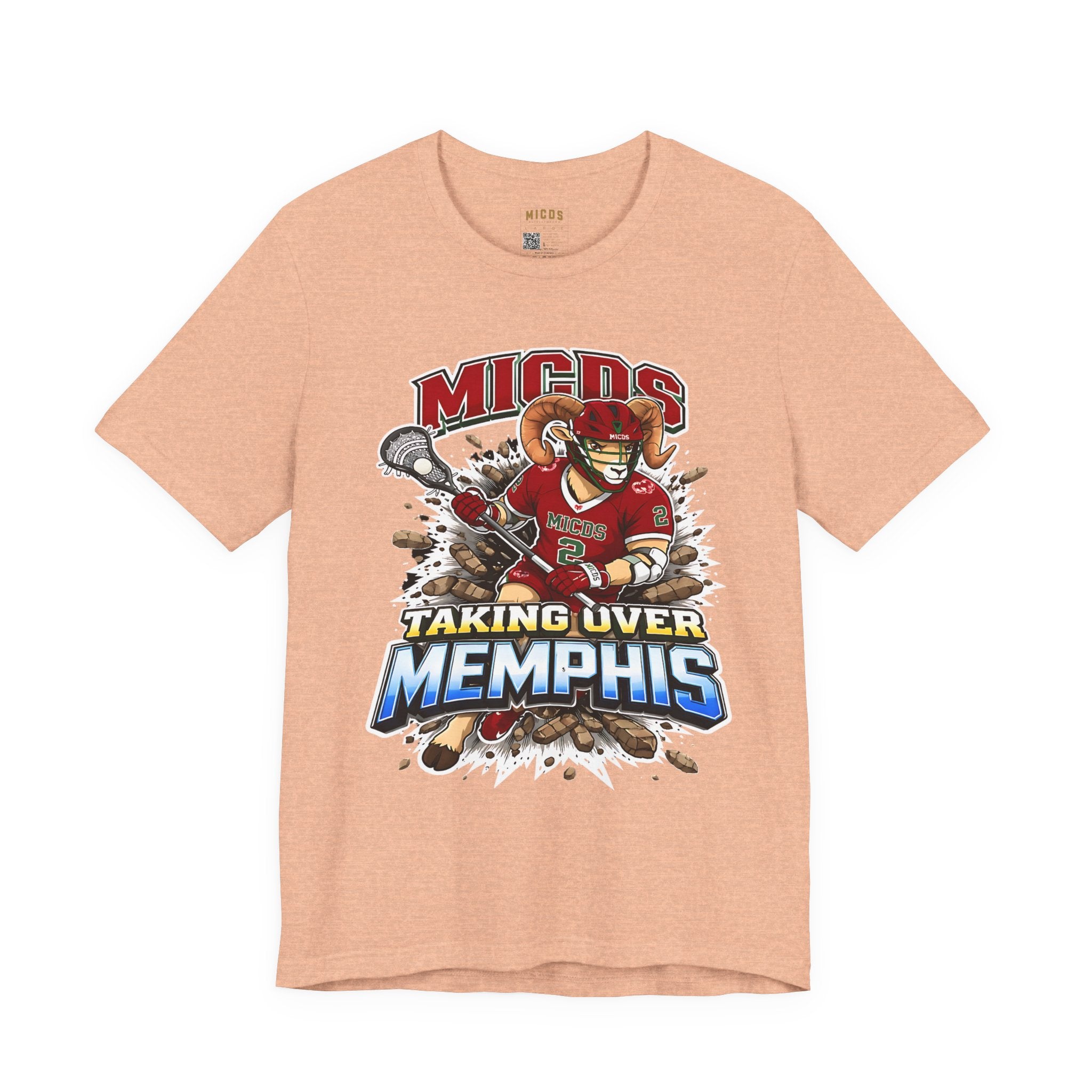 Limited Edition Taking Over Memphis Lacrosse Tee — MICDS Team Shirt