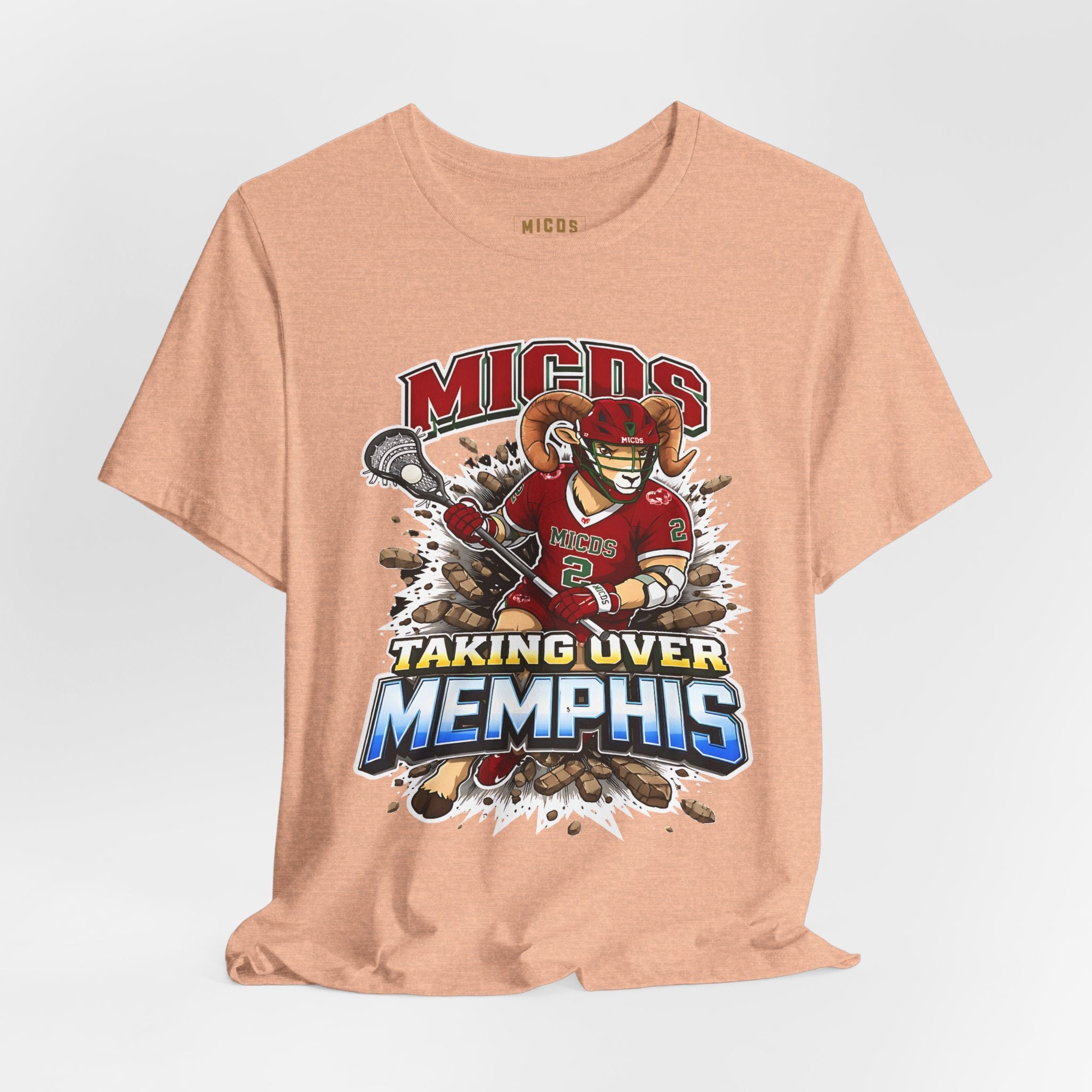 Limited Edition Taking Over Memphis Lacrosse Tee — MICDS Team Shirt
