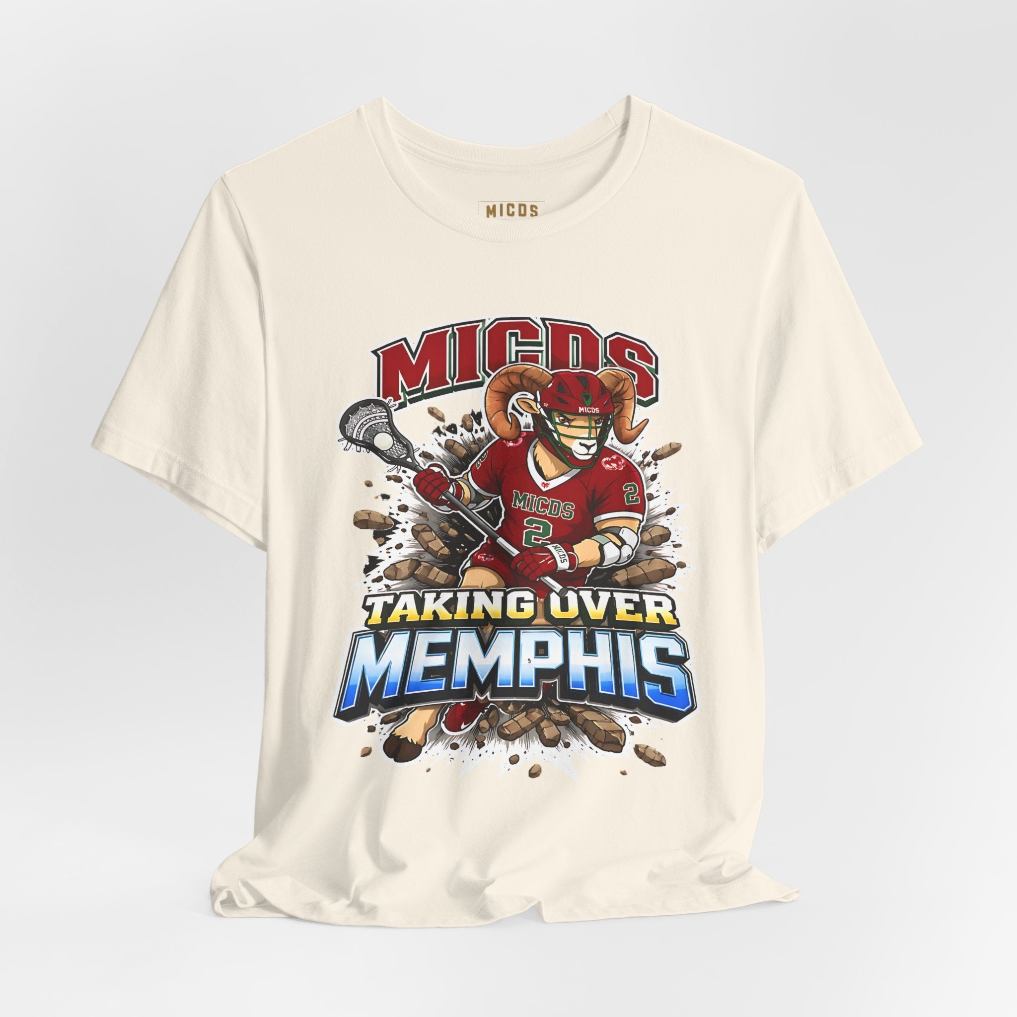 Limited Edition Taking Over Memphis Lacrosse Tee — MICDS Team Shirt