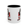 Retro Pin-Up Coffee Mug — 'The Lab' Cherry Beauty Accent Mug (11/15oz)
