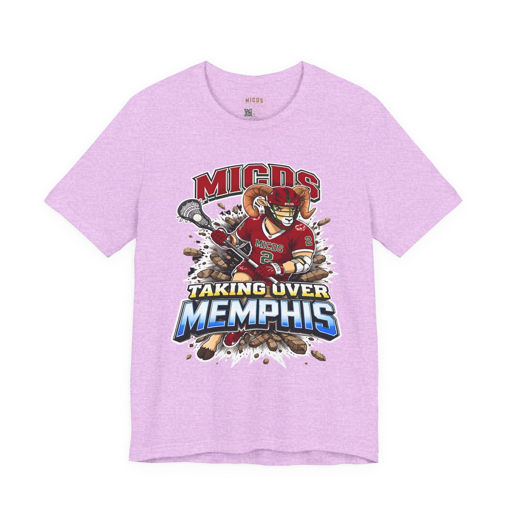 Limited Edition Taking Over Memphis Lacrosse Tee — MICDS Team Shirt