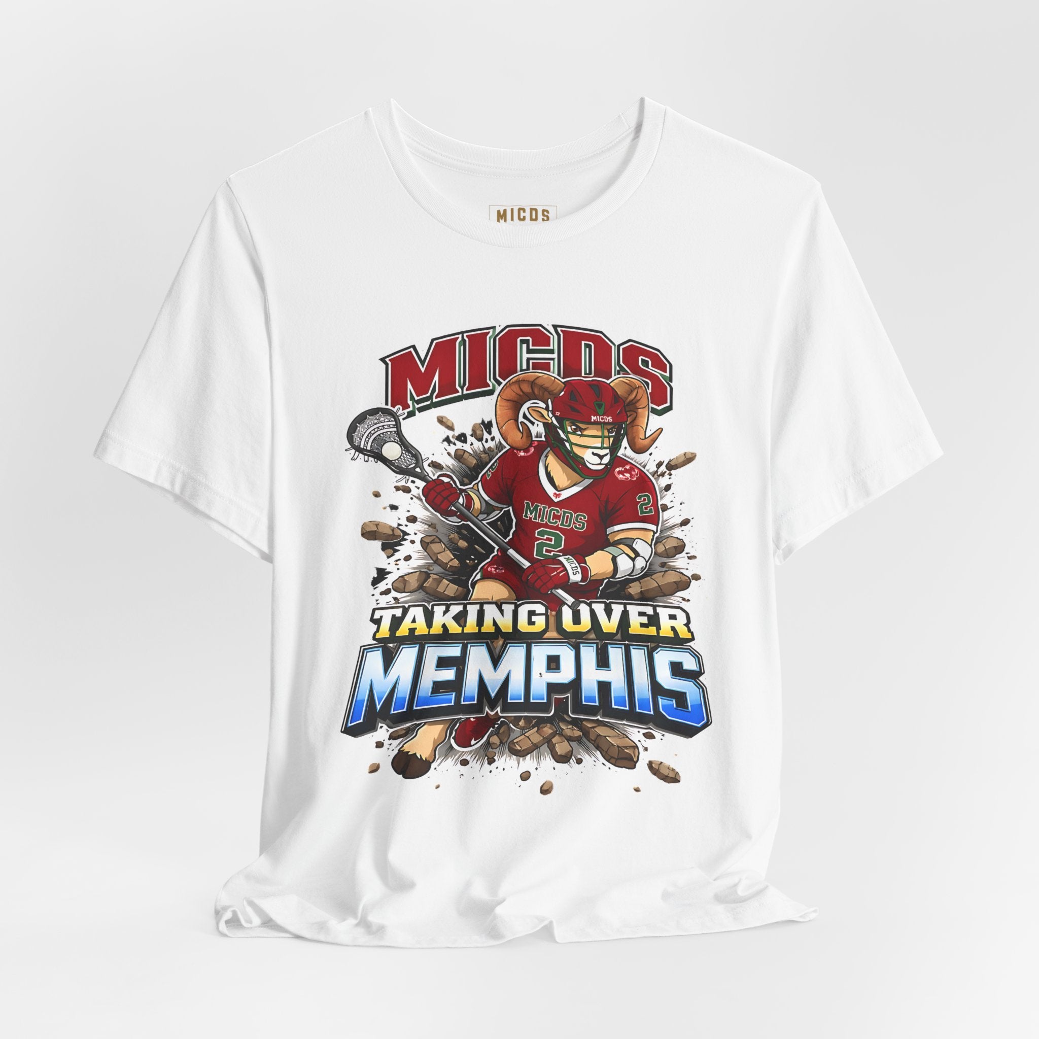 Limited Edition Taking Over Memphis Lacrosse Tee — MICDS Team Shirt