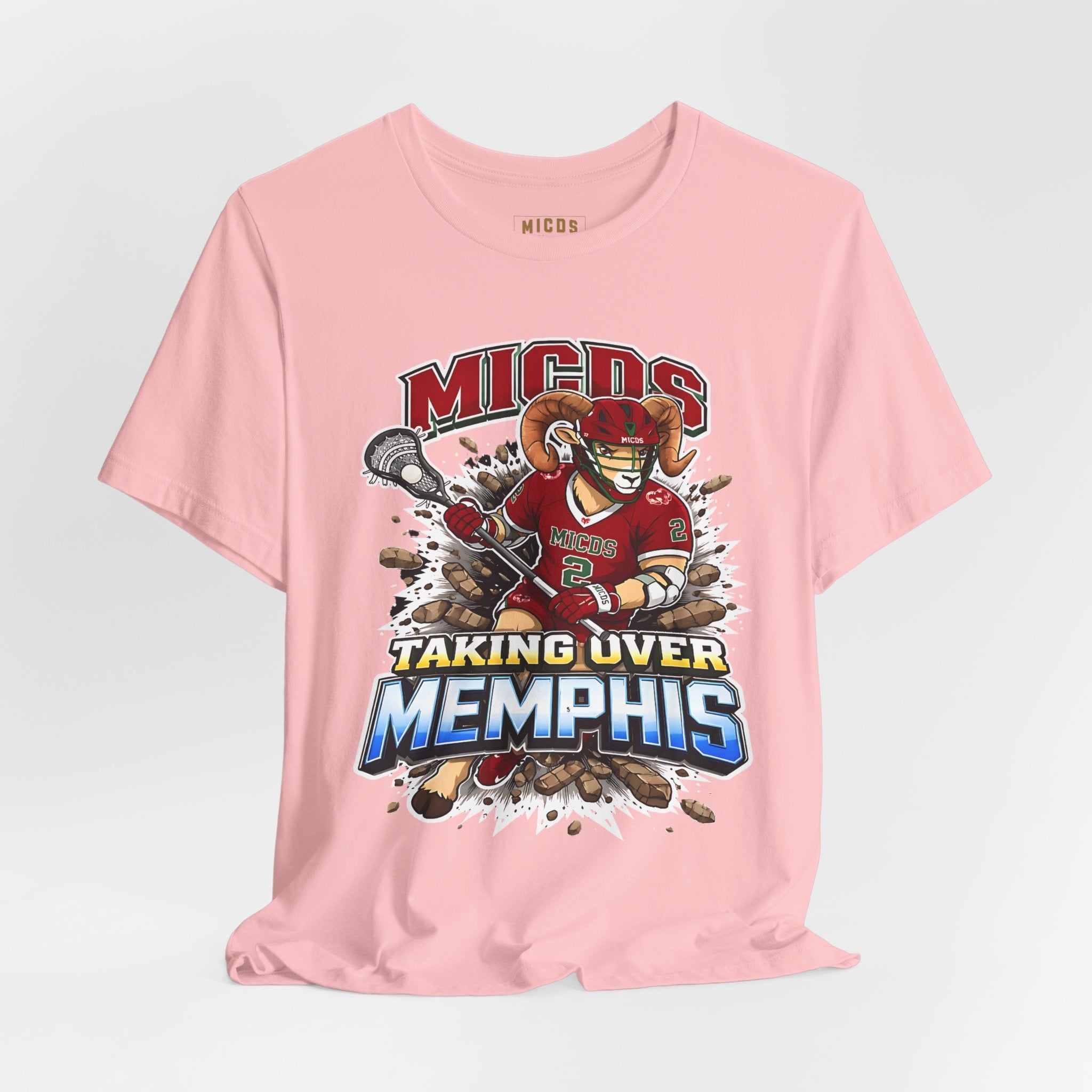 Limited Edition Taking Over Memphis Lacrosse Tee — MICDS Team Shirt