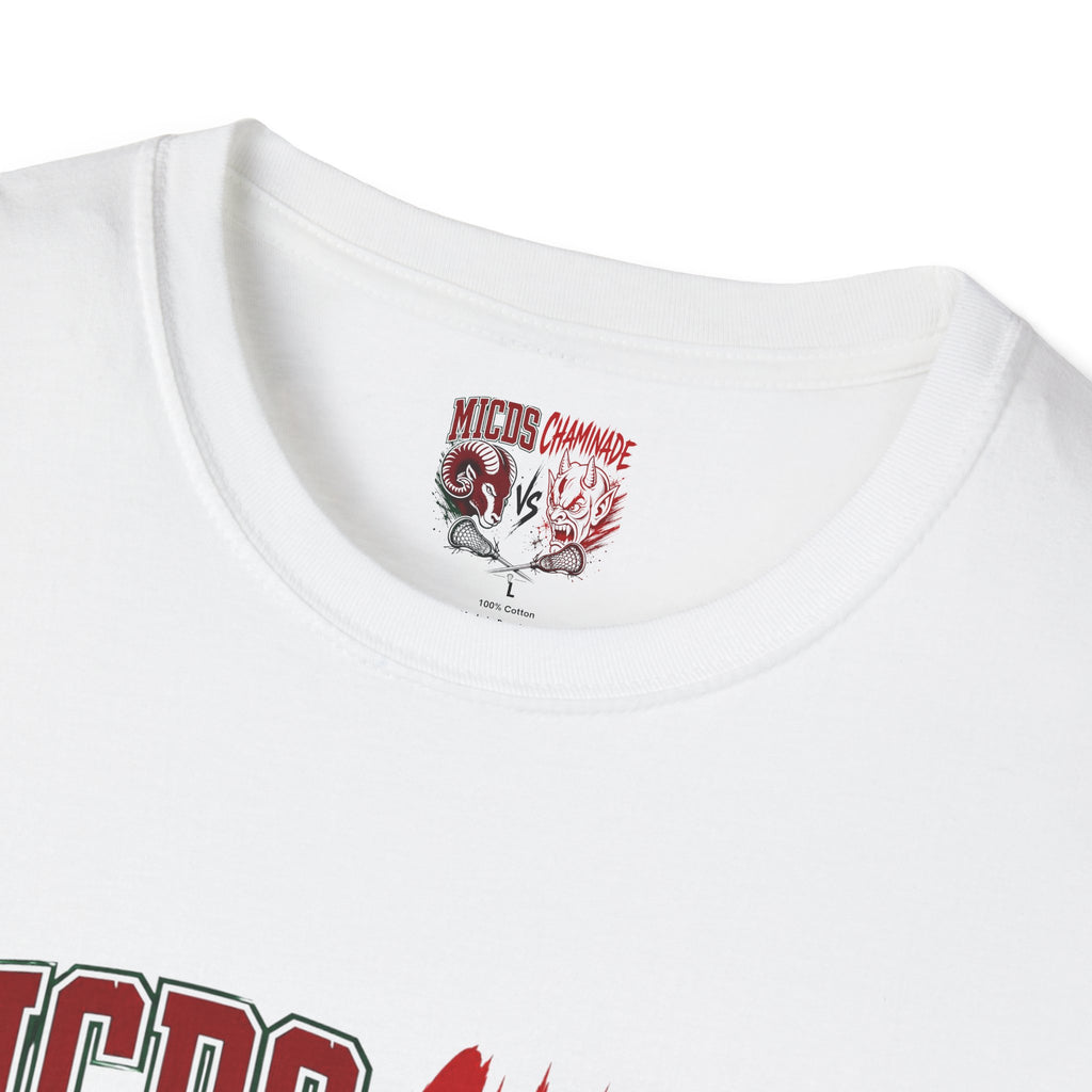 Rams vs Demons Lacrosse T-Shirt — MICDS Chaminade Game Day Tee