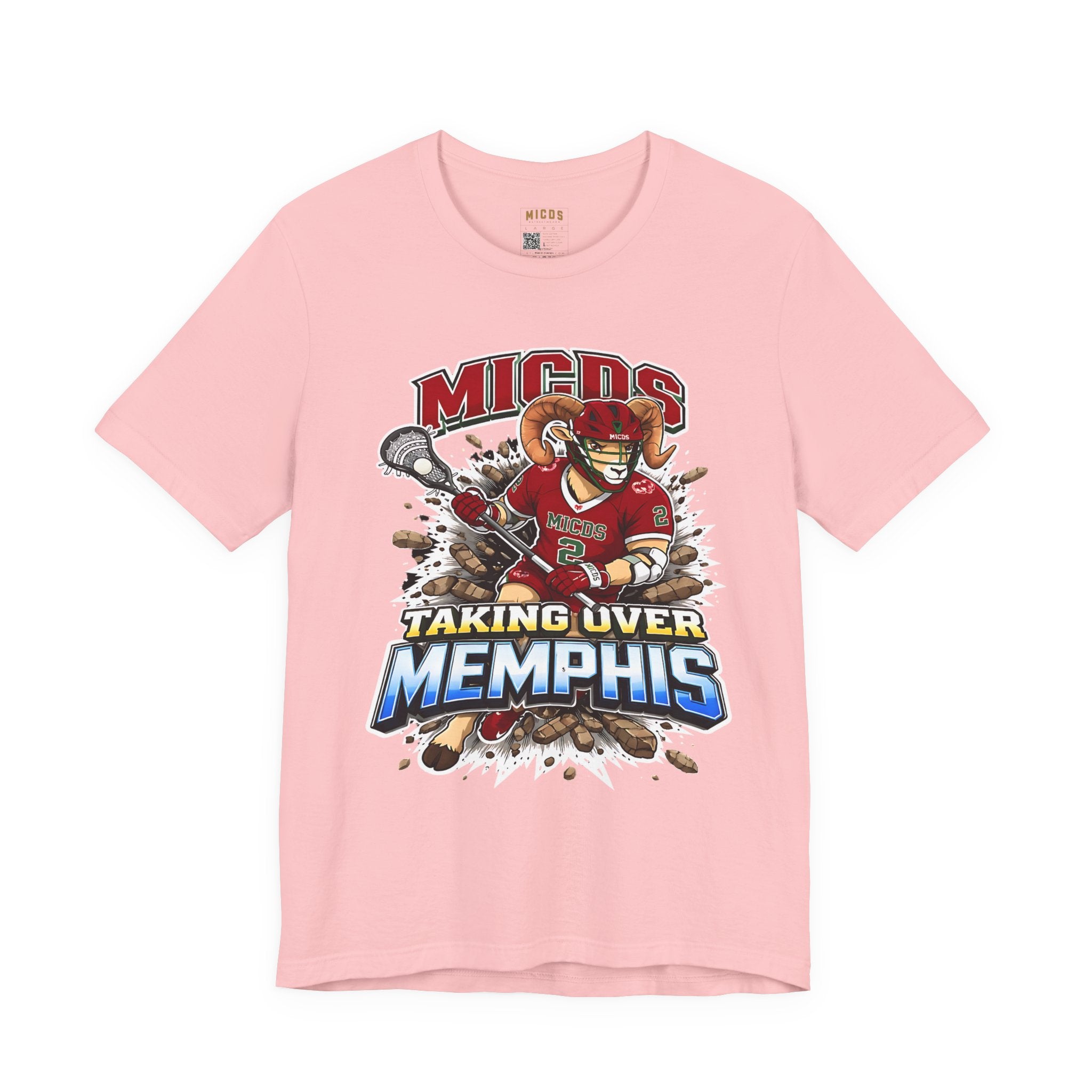 Limited Edition Taking Over Memphis Lacrosse Tee — MICDS Team Shirt