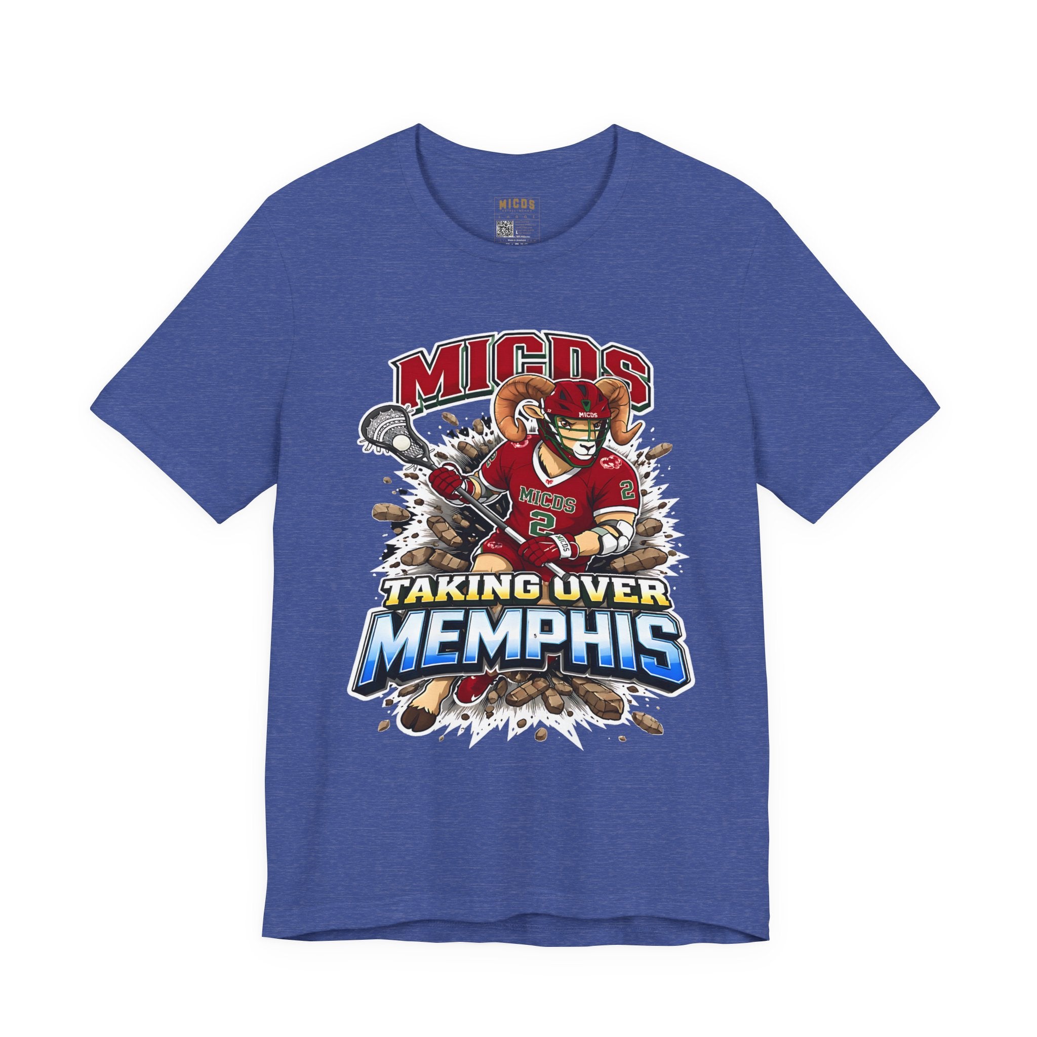 Limited Edition Taking Over Memphis Lacrosse Tee — MICDS Team Shirt