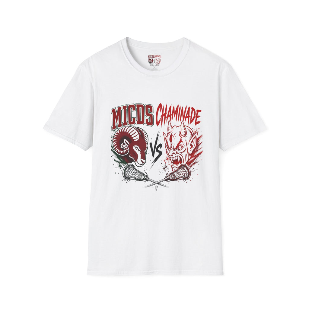 Rams vs Demons Lacrosse T-Shirt — MICDS Chaminade Game Day Tee