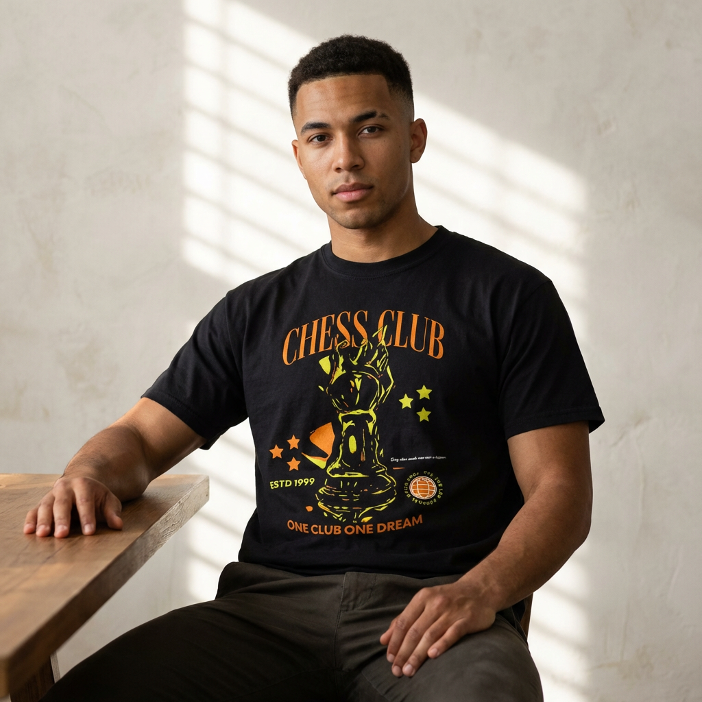 Chess Club T‑Shirt — 'One Club One Dream' Graphic Tee