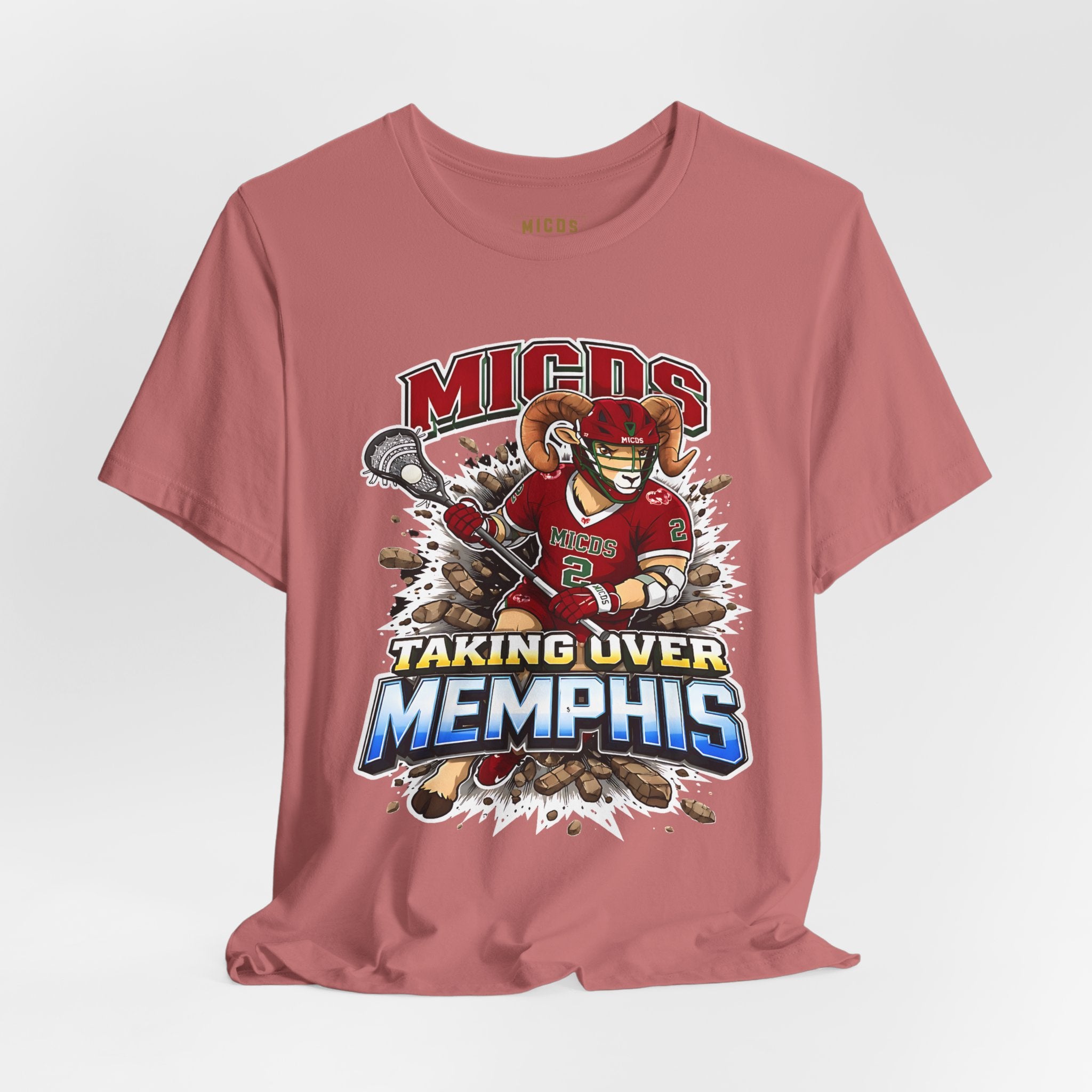 Limited Edition Taking Over Memphis Lacrosse Tee — MICDS Team Shirt