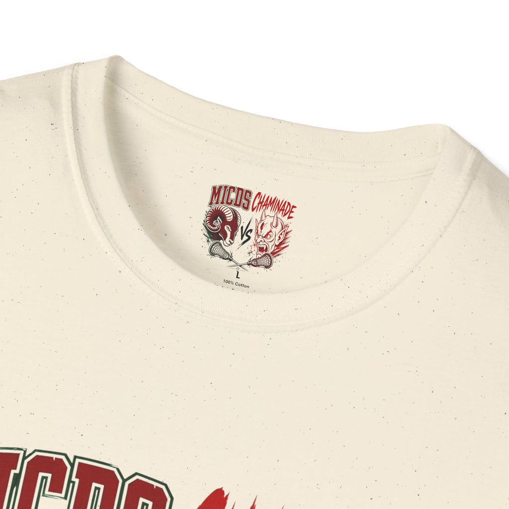 Rams vs Demons Lacrosse T-Shirt — MICDS Chaminade Game Day Tee