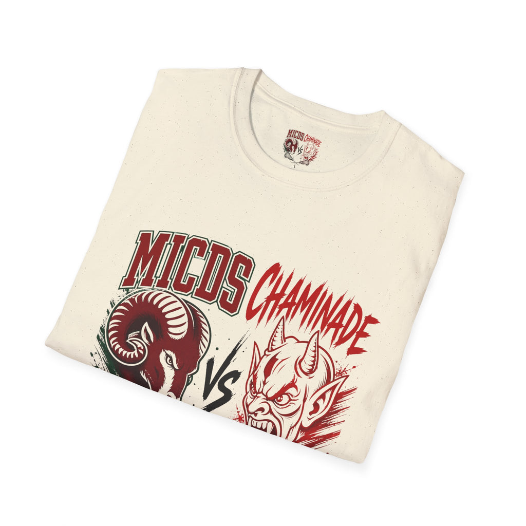 Rams vs Demons Lacrosse T-Shirt — MICDS Chaminade Game Day Tee