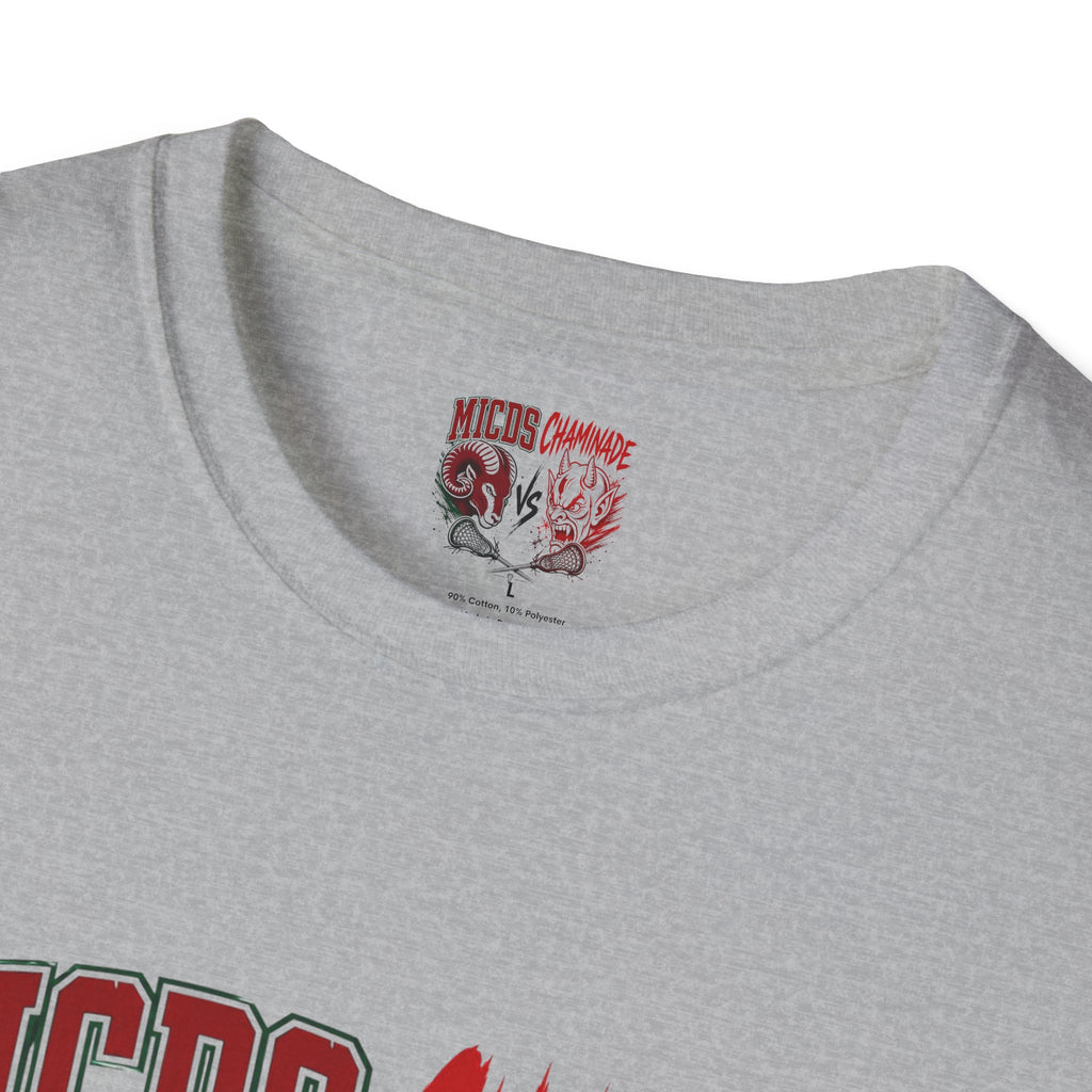 Rams vs Demons Lacrosse T-Shirt — MICDS Chaminade Game Day Tee