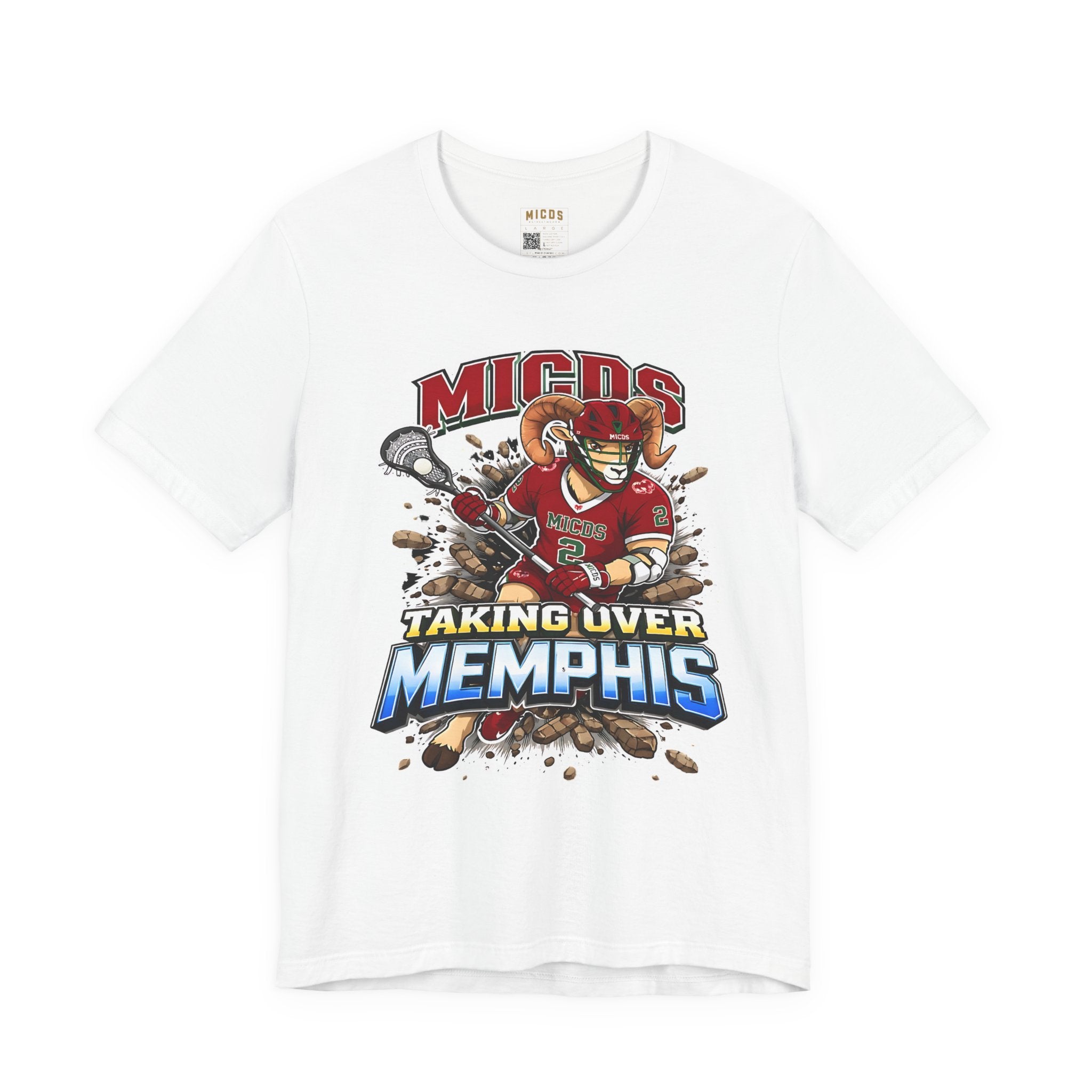 Limited Edition Taking Over Memphis Lacrosse Tee — MICDS Team Shirt