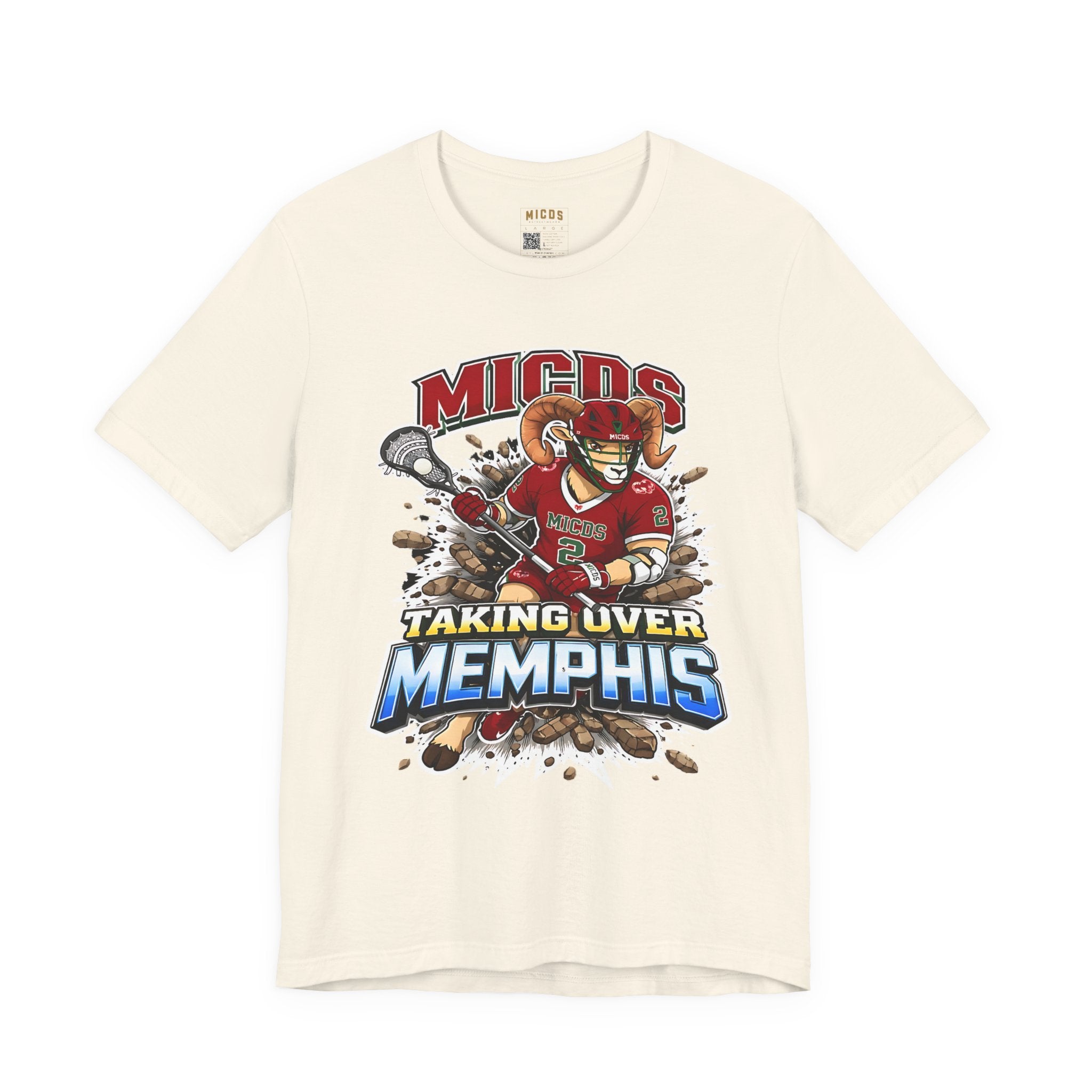 Limited Edition Taking Over Memphis Lacrosse Tee — MICDS Team Shirt